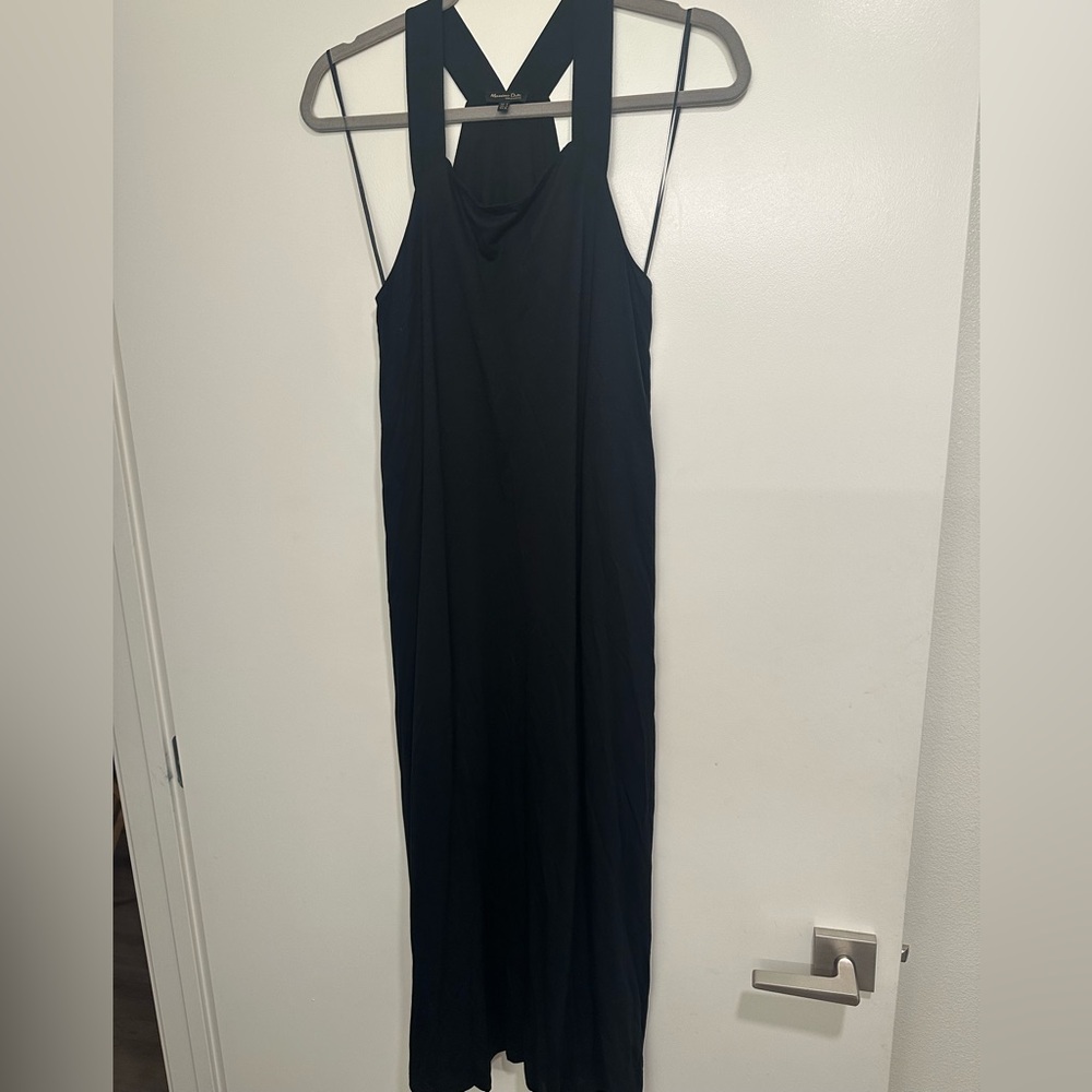 Massimo Dutti Black Dress